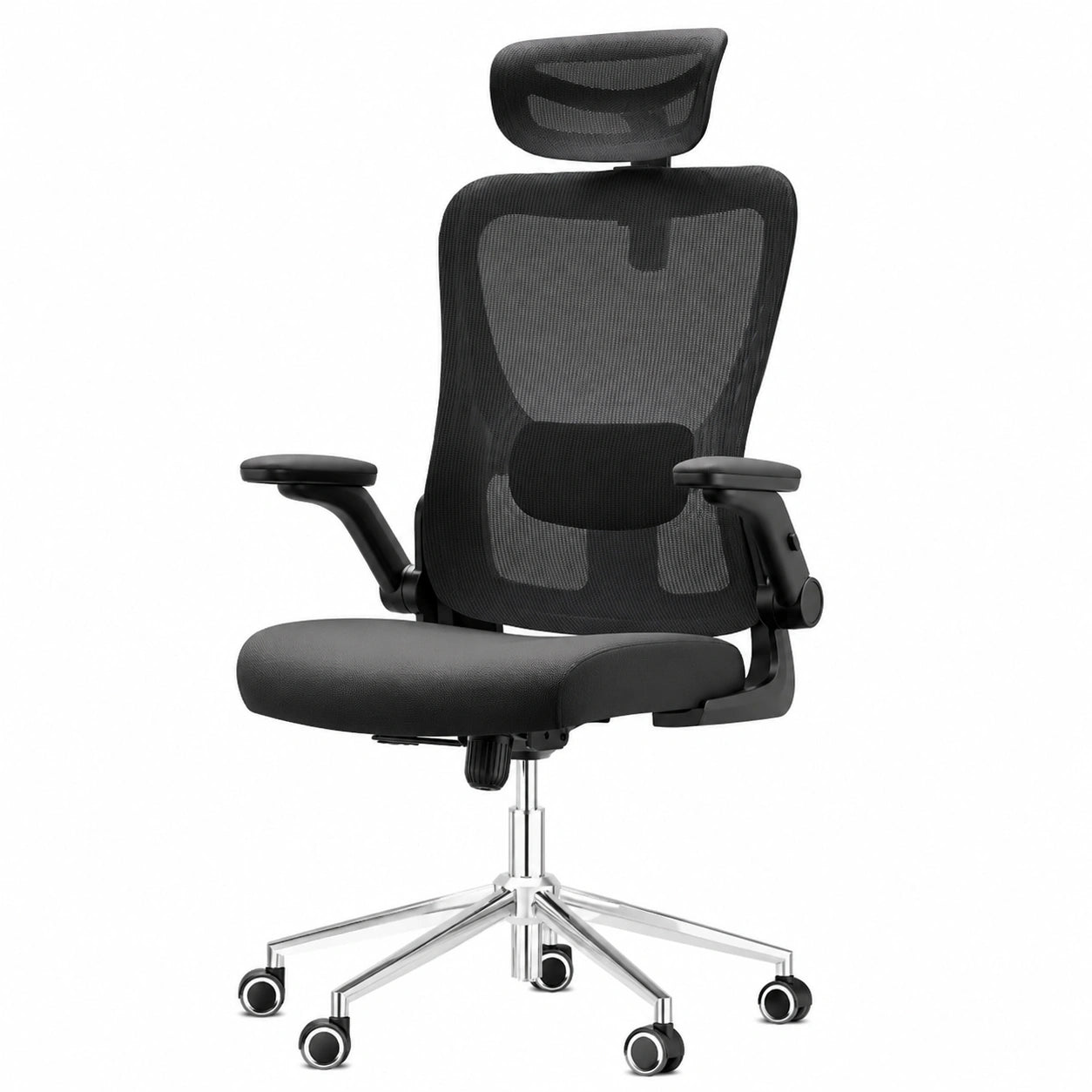 Sedia Ergonomica Bravo con 8 Regolazioni di Comfort per Ufficio e Gaming, Portata 150 kg