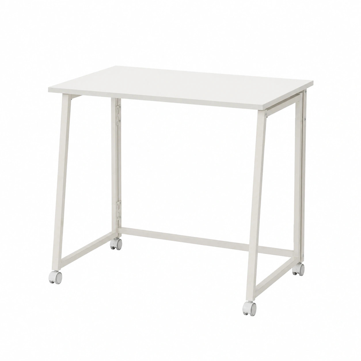 Set Ufficio Compatto: Scrivania e Sedia Bianco e Turchese