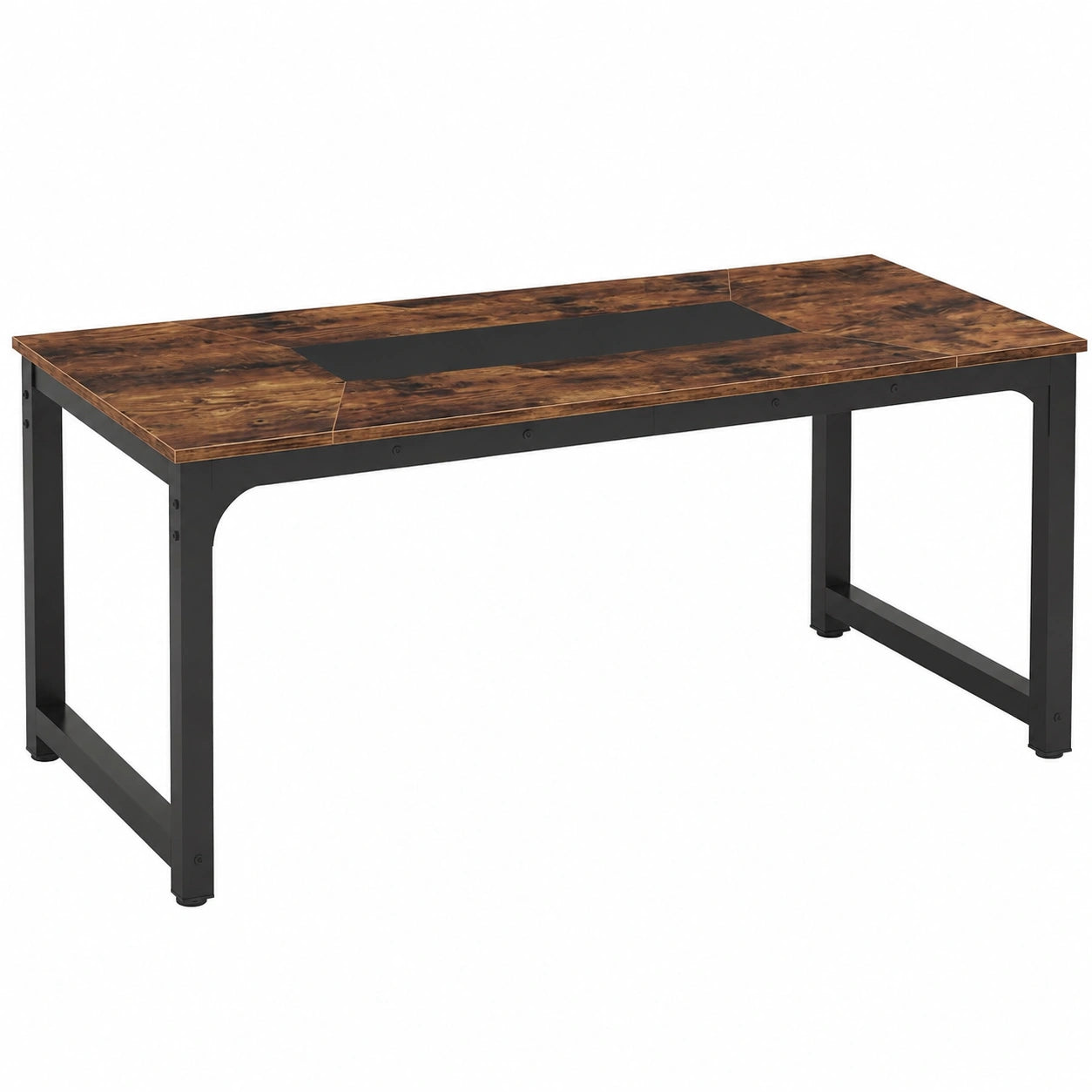 Scrivania per Computer Vintage, Ampia 180x90 cm, Ideale per Ufficio e Gaming